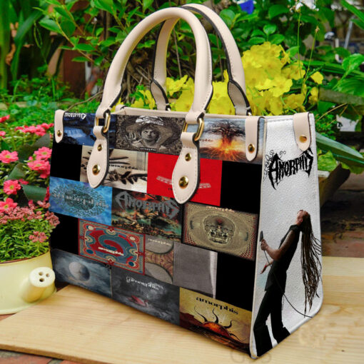 Amorphis Hand Leather Bag Rze1