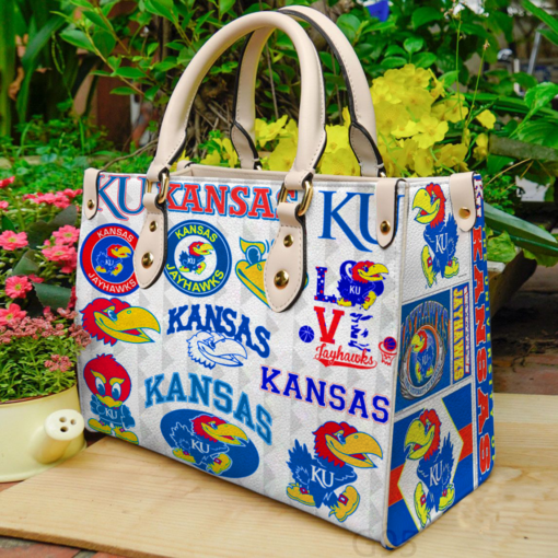 Kansas Jayhawks 1 Leather Bag Rze1