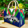 New Zealand Warriors Leather Hand Bag B22