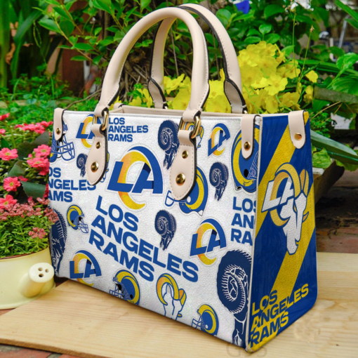 Los Angeles Rams a1 Leather Bag TH21