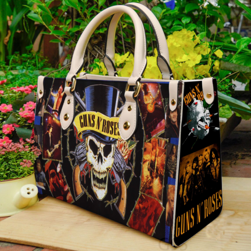 Guns N' Roses Leather Hand Bag B21