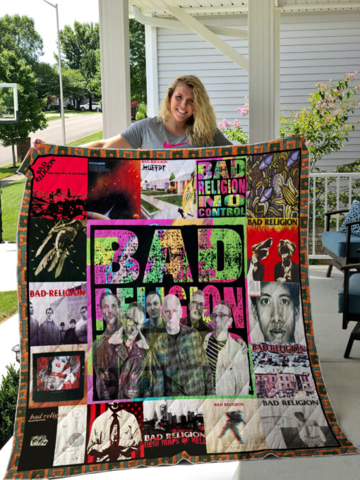 Bad Religion Band Blanket Quilt B21