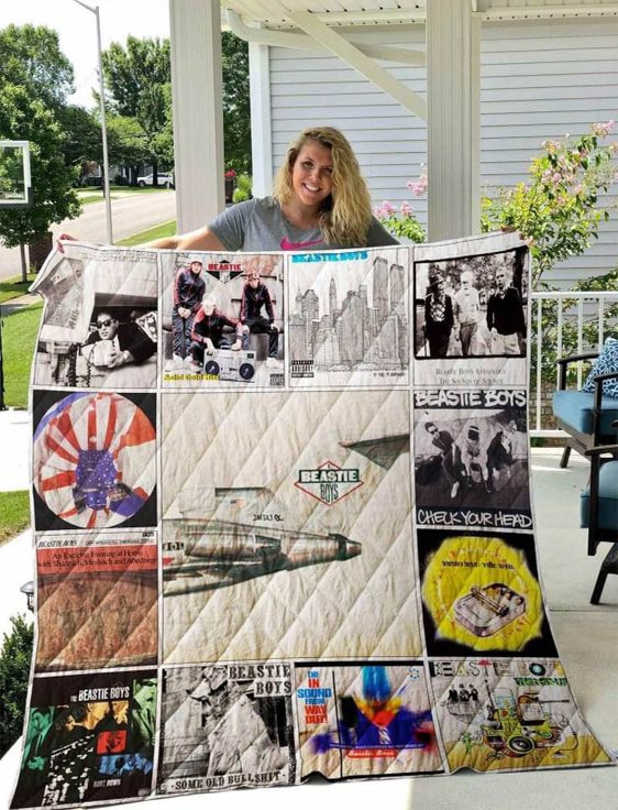 Beastie Boys Quilt Blanket Quilt Rze2