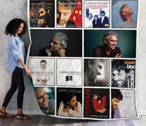 Andrea Bocelli lover Blanket Quilt B22