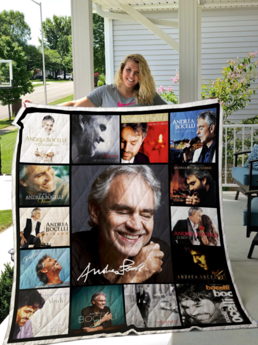 Andrea Bocelli Quilt  Blanket Quilt B22