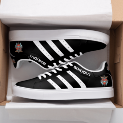 Bon Jovi Black 1g Stan Smith Shoes B20