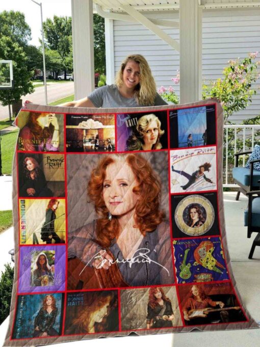 Bonnie Raitt Quilt  Blanket Quilt Rze2