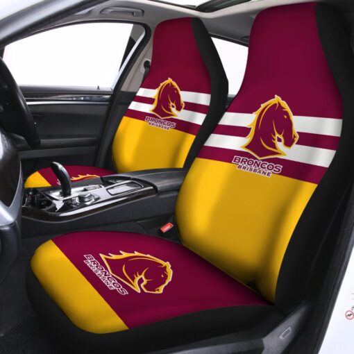 Brisbane Broncos  Seat Covers Rze2