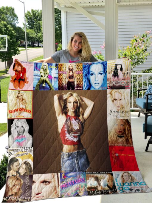 Britney Spears Blanket Quilt MIH08