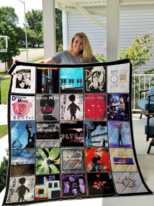 Depeche Mode Blanket Quilt TN