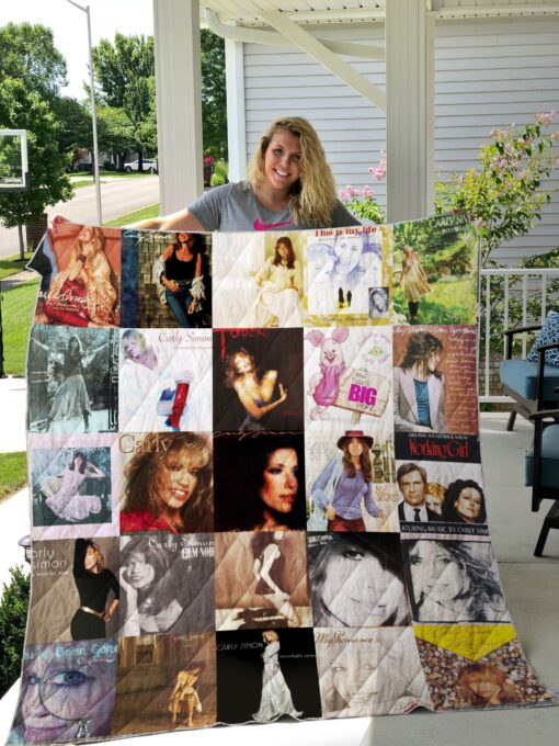 Carly Simon Blanket Quilt Rze2