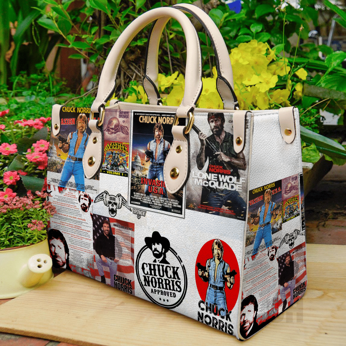 Chuck Norris Leather Bag Rze2