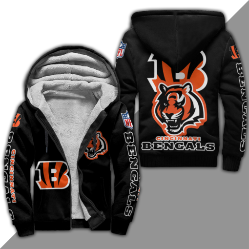 Cincinnati Bengals Lover Fleece Jacket B21