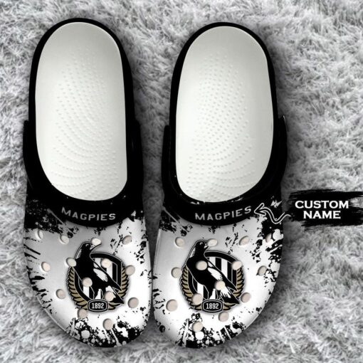 Collingwood Pies  Crocs Rze2