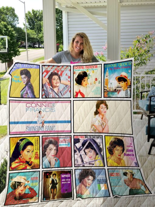 Connie Francis Quilt  Blanket Quilt M08