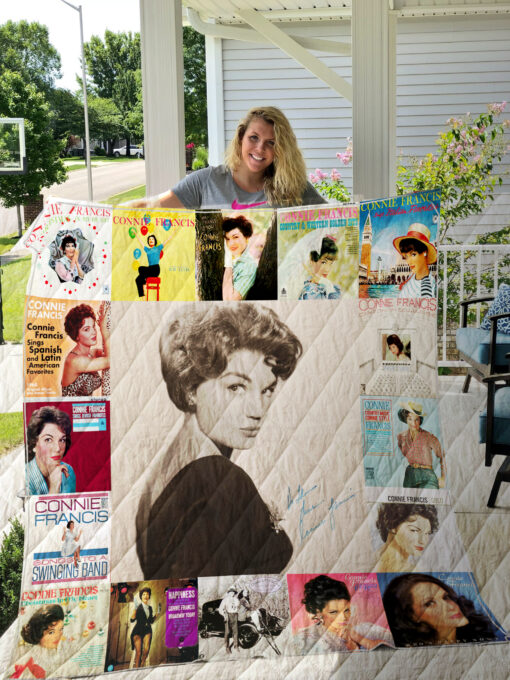 Connie Francis Connie Francis Blanket Quilt M08