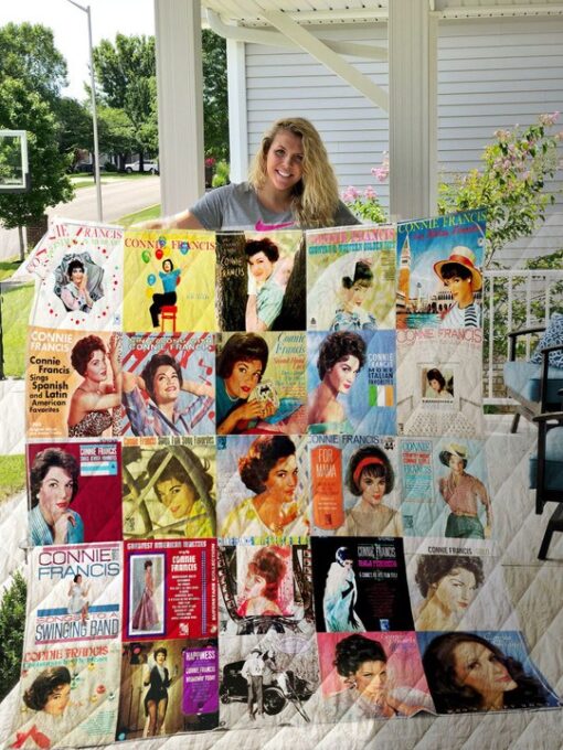 Connie Francis Blanket Quilt M08
