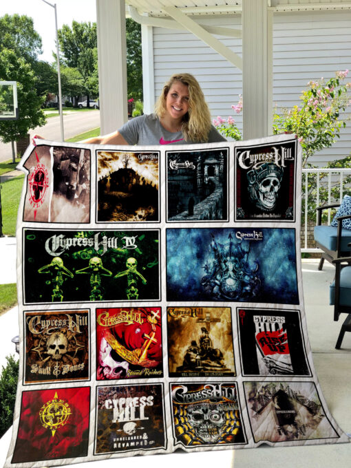 Cypress Hill Quilt  Blanket Quilt Rze2