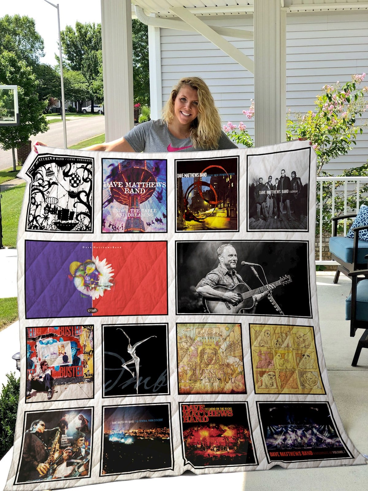 Dave Matthews Lover Blanket Quilt Rze2
