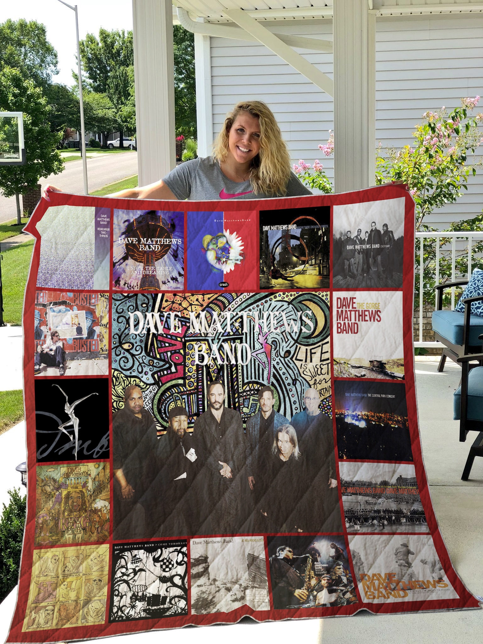 Dave Matthews Band Blanket Quilt Rze2