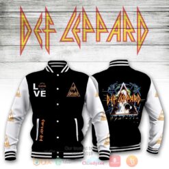 Def Leppard Baseball Jacket B23