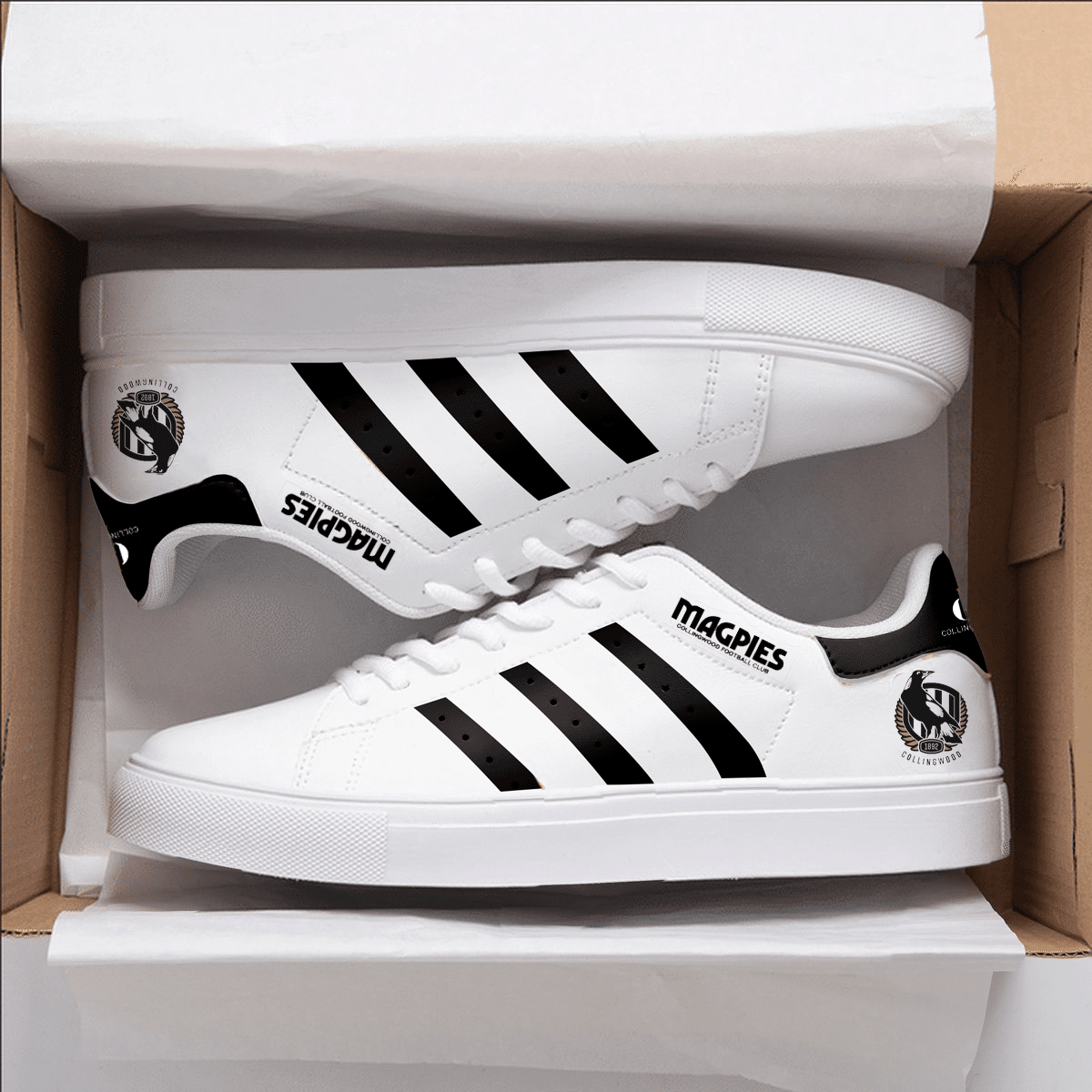 Collingwood Magpies Stan Smith Shoes TN