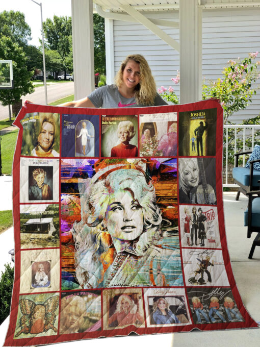 Dolly Parton Quilt  Blanket Quilt B22