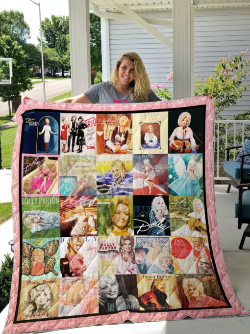 Dolly Parton Best Blanket Quilt B22