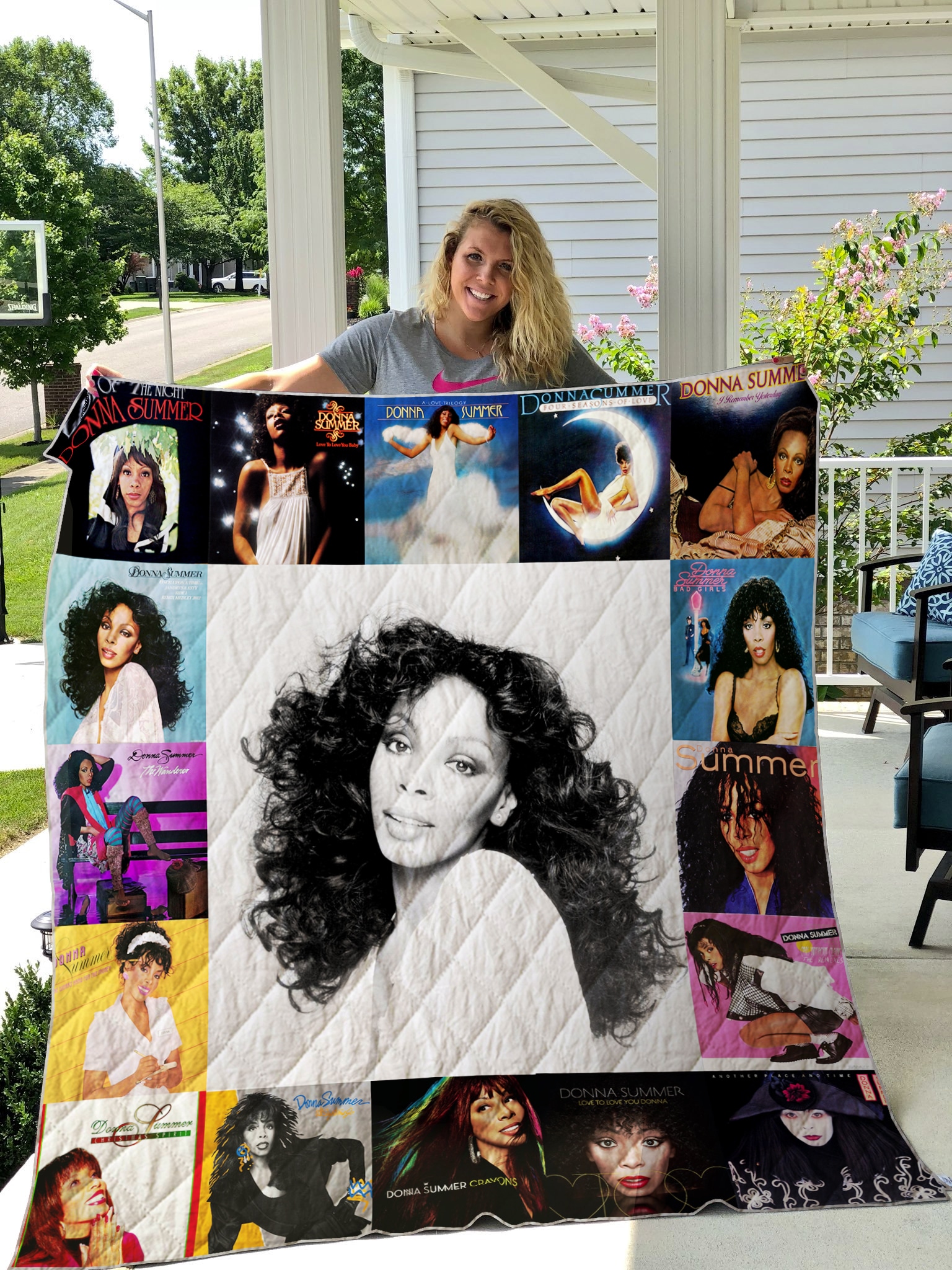 Donna Summer Blanket Quilt Rze2