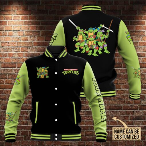 TMNT Baseball Jacket Rze1