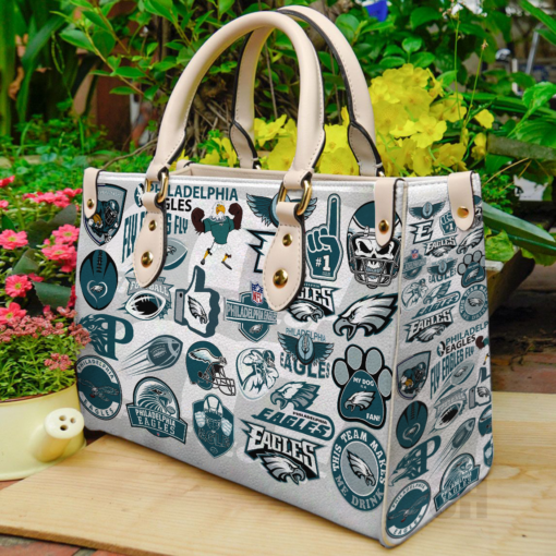 Philadelphia Eagles Leather Bag Rze2