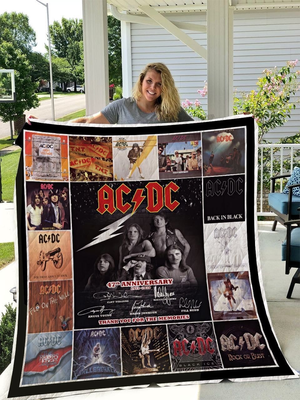 AcDc Blanket Quilt B22
