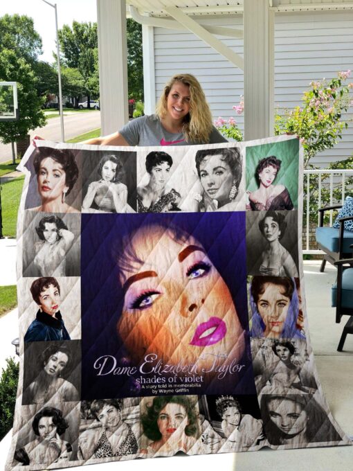 Elizabeth Taylor Blanket Quilt MIH08