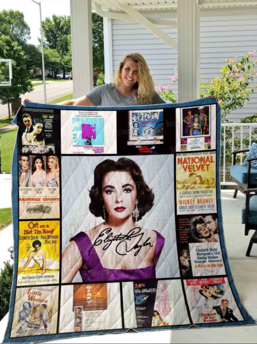 Elizabeth Taylor lover Blanket Quilt MIH08