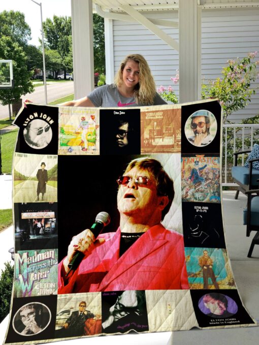 Elton John Best Blanket Quilt MIH08