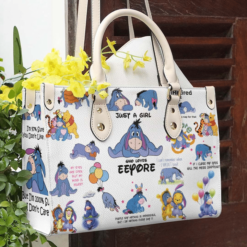 Eeyore Winnie the Pooh Lover Leather Hand Bag Rze1