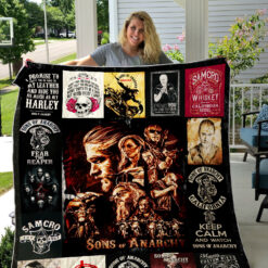 Son Of Anarchy Blanket Quilt Rze1