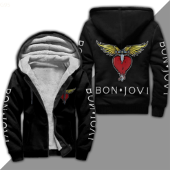 Bon Jovi a0 Fleece Jacket B20