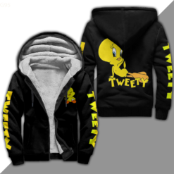 Tweety Bird a0 Fleece Jacket B19