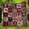 Florida State Seminoles Seminoles Blanket Quilt Rze2