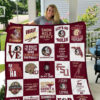 Florida State Seminoles Quilt Blanket Rze1