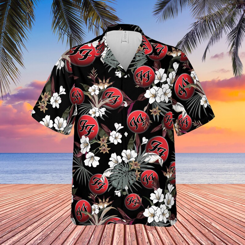 Foo Fighters Hawaiian Shirt Rze1