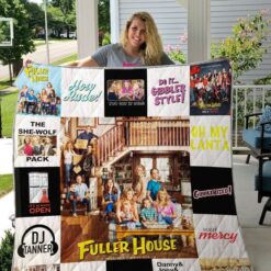 Full House Blanket Quilt Rze2