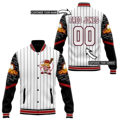 Garfield g1 Baseball Jacket Rze1 - Image 2