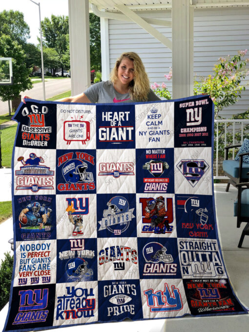 New York Giants Lover Blanket Quilt Rze2