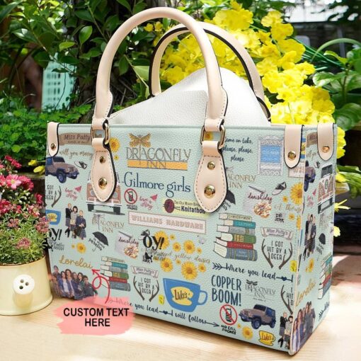 Gilmore Girls Custom Leather Hand Bag Rze2