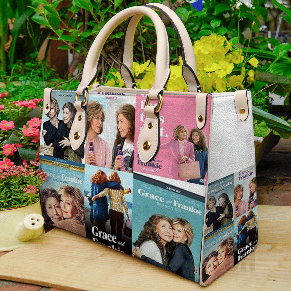 Grace and Frankie Leather Bag Rze2