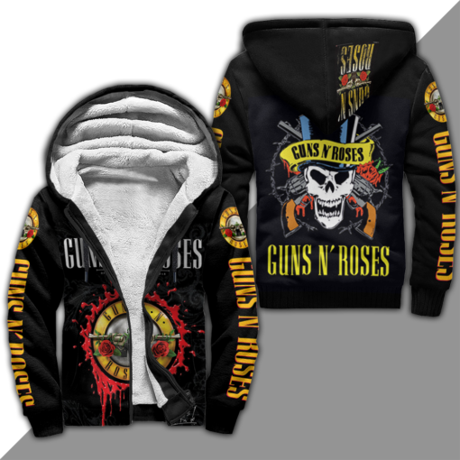 Guns N’ Roses Lover Fleece Jacket B23