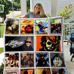 Hank Williams Blanket Quilt Rze2