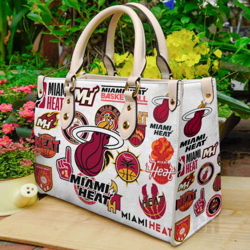Miami Heat Lover Leather Bag Rze2